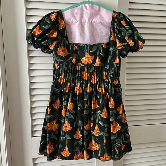 Agua by Agua Bendita Caramelo Mini Dress (Small) - Picture 6 of 8